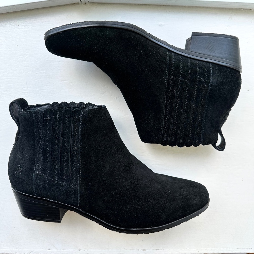 Jack Rogers Waterproof Suede Ankle Boots